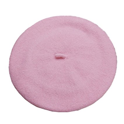 JOYHY Kids's Solid Color Classic French Style Beret Beanie Hat
