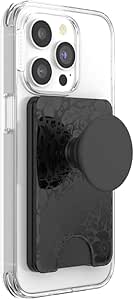 PopSockets Phone Wallet with Expanding Grip, Phone Card Holder, Wireless Charging Compatible, Wallet Compatible with MagSafe - Laced