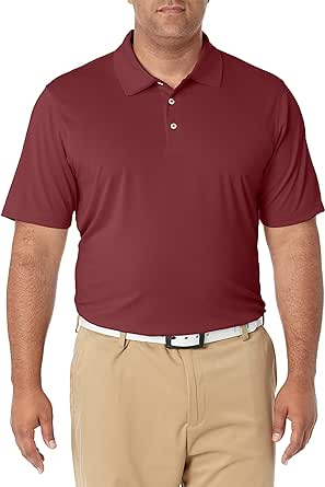 Amazon Essentials Men's Regular-Fit Quick-Dry Golf Polo Shirt (Available in Big & Tall)