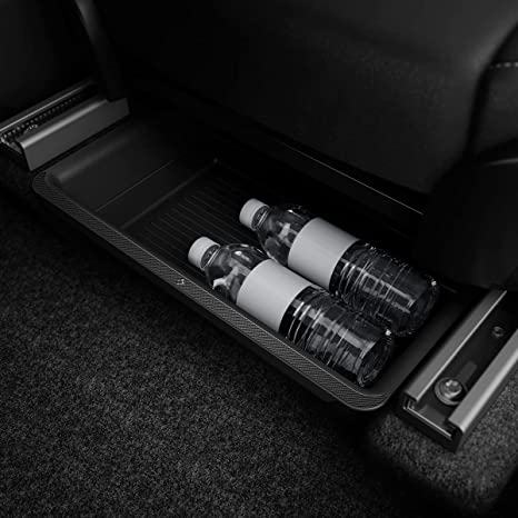 Spigen Underseat Storage Box Organizer (Carbon Edition) Designed for Tesla Model Y 2023-2021