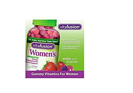 VitaFusion Women's Complete Multivitamin Natural Berry Gummies for Adults - 2 Bottles, 220 Gummies Each