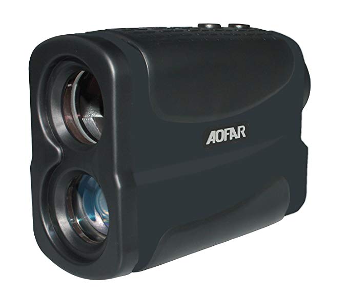 AOFAR 700 Yards 6X 25mm Laser Rangefinder for Hunting Golf, Measurement Range finder with Speed Scan and Fog
