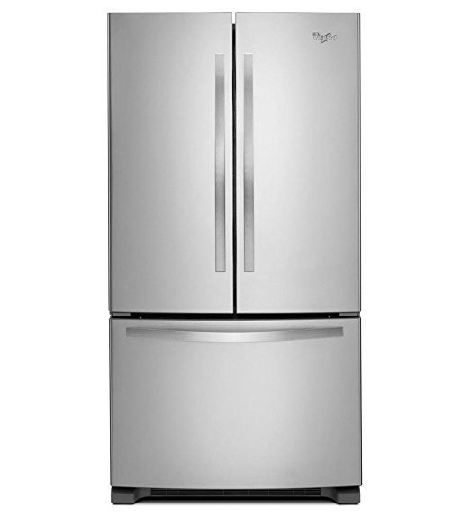 Whirlpool WRF532SMBM 21.7 Cu. Ft. Stainless Steel French Door Refrigerator - Energy Star