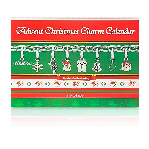 Advent Calendar 2017，24 Day Advent Calendar for Christmas with Christmas Fashion Jewellery