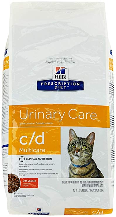 Hill's Prescription Diet c/d Feline Urinary Tract Multicare, Chicken - 17.6lb