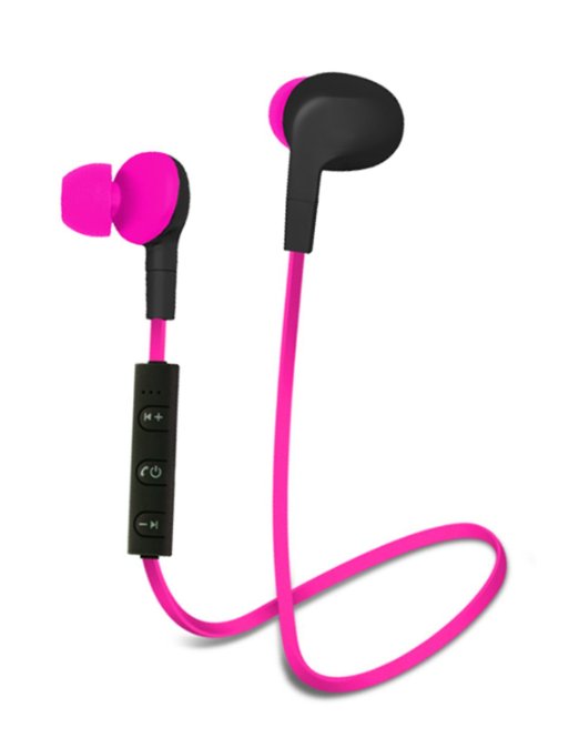 Aduro® AMPLIFY Sport SBN40 Wireless Stereo Bluetooth Headset (Pink)