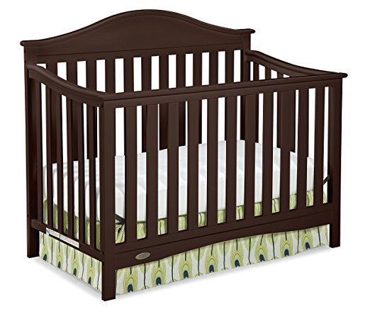 Graco Harbor Lights 4-in-1 Convertible Crib, Espresso