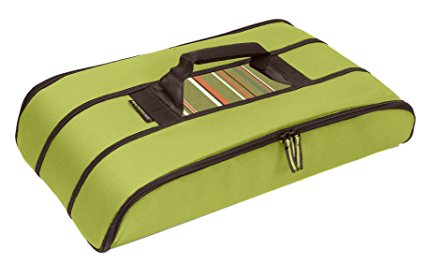 Rachael Ray Universal Stowaway Potlucker, Green Stripe