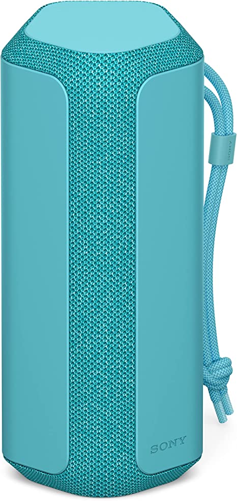 Sony SRS-XE200 X-Series Wireless Ultra Portable-Bluetooth-Speaker, IP67 Waterproof, Dustproof and Shockproof with 16 Hour Battery and Easy to Carry Strap, Blue