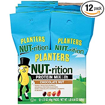 Planters Mixed Nuts, Energy Mix, 1.72 Ounce (Pack of 12)