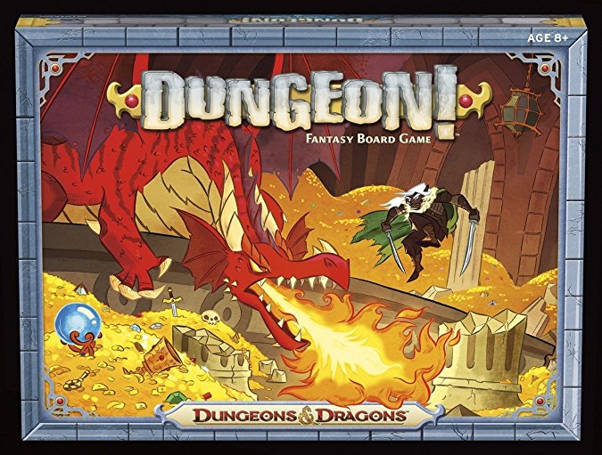 Wizards of the Coast A78490000 Dungeon! Fantasy Board Game