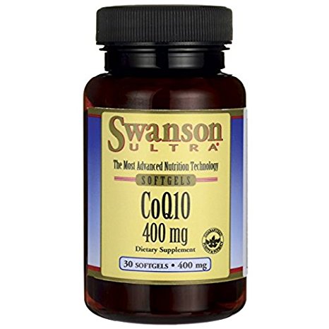 Swanson Coq10 400 mg 400 mg 30 Sgels