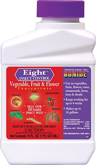 BONIDE PRODUCTS 442 Eight Insect Control, 16-Ounce