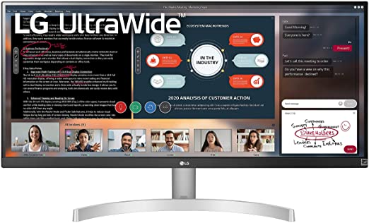 LG 29WN600-W 29" 21:9 UltraWide WFHD IPS HDR1 0 Monitor with FreeSync