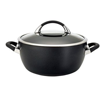 Circulon Symmetry Hard Anodized Nonstick 5-1/2-Quart Covered Casserole