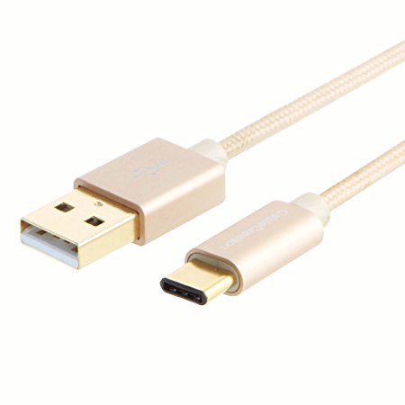 CableCreation Short Type C (USB-C) to Standard USB 2.0 A Male Cable, USB 3.1 USB-C for Apple The New Macbook, Chromebook Pixel and More, 12CM [New Version 56K Ohm Resistance]