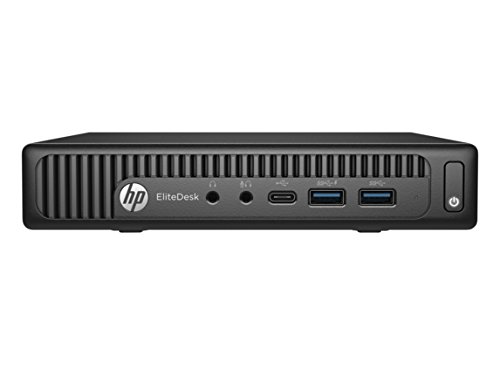 (Renewed) HP EliteDesk 800 G2 Mini PC (Intel Core i3 6th gen, 8 GB DDR4 RAM, 256 GB SSD, Windows 11, MS Office, WiFi, Integrated Graphics, USB, DP) Black