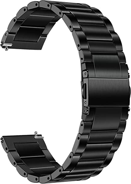 TRUMiRR Titanium Band for Galaxy Watch 5 Pro 45mm / Watch5 44mm 40mm, 20mm Titanium Metal Watchband Quick Release Strap for Samsung Galaxy Watch 4 Classic 46mm 42mm / Watch4 44mm 40mm