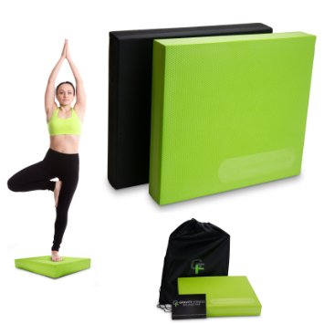 #1 Physical Therapist Recommended Balance Pad, Gravity Fitness Premium Quality No-slip Balance Pad, Includes Free Storage Bag and Exercise Program