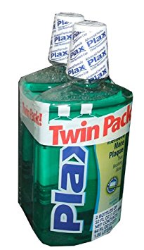 Plax Soft Mint Flavor Mouthwash 32 Ounce Bottle (Pack of 2)