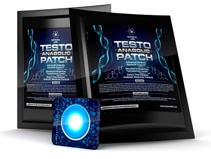 Nutracell Labs Testo Extreme Anabolic Patch : Advanced Testosterone Booster Without Steroids or HGH | Muscle Growth & Strength (1 Month Supply : 30 Patches)
