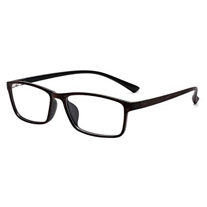 Myopia Glasses Stylish TR90 Frame Shortsighted Eyeglasses -0.50 to -6.00 for Men Women (-1.50) ***Please Kindly Note These are not Reading Glasses***