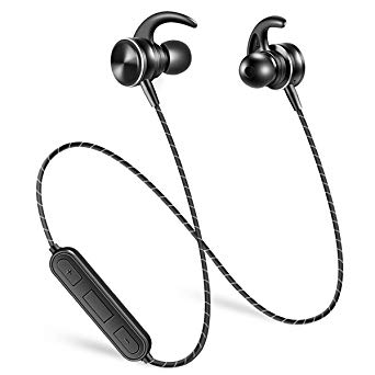 Wireless Bluetooth Headphones, 3D Stereo Sound 5.0 True Wireless Bluetooth Headphones Wireless Sport Earbud IPX7 Waterproof 15H Play Time Sport Wireless Earbuds, Outdoor Portable Bluetooth Earphones