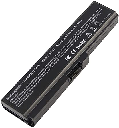 Laptop Battery PA3817U-1BRS PA3818U-1BRS PA3819U-1BRS for Toshiba Satellite C655 C675 C675D L645 L645D L655 L655D L675 L675D L745 L755 L755D P745 P755 P775 M645 A660 A655 PA3817U Series Battery