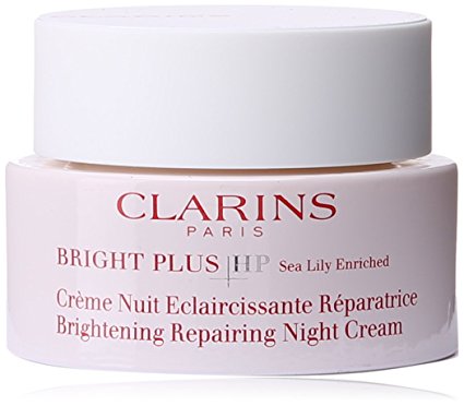 Clarins Bright Plus HP Brightening Repairing Night Cream for Unisex, 1.7 Ounce