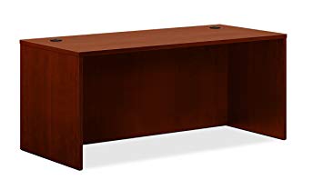 HON BL Laminate Series Office Desk Shell - Rectangular Desk Shell, 66w x 30d x 29h, Medium Cherry (HBL2102)