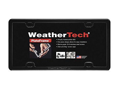 WeatherTech PlateFrame (Black)