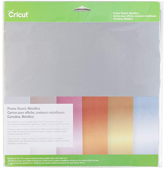 Cricut Poster Board, Metallic