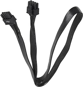 PSU 8 Pin to 6 2 Pin PCIE Power Cable Compatible with Corsair Modular AX1600i/ AXi/HXi/RMi/RMX/RM/SF PCI Express Power Adapter Cable