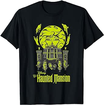 The Haunted Mansion Madame Leota & Singing Busts Poster T-Shirt