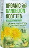 Raw Organic Dandelion Root Tea - 20 Bags x 2 grams
