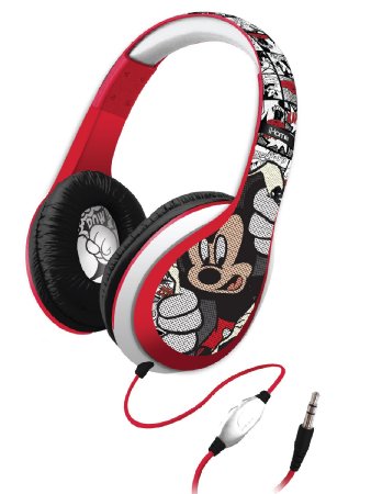 Mickey Over-the-Ear Headphones with Volume Control Refresh ( Di-M40MY)