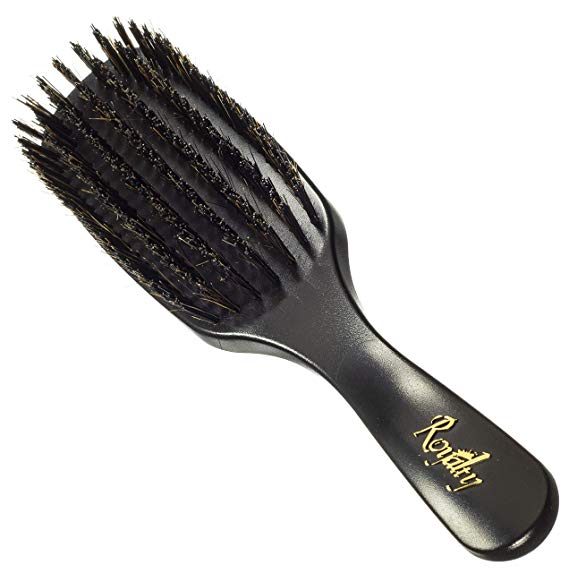 Royalty Shower Wave Brush #726-7 row hard waves brush for wash and styles and shower brushing- Not for fresh cuts - For 360 waves