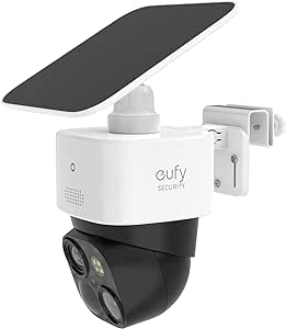 Gutter Mount Bracket Compatible with Eufy Security SoloCam S340, Solar Security Camera(1pack-White)