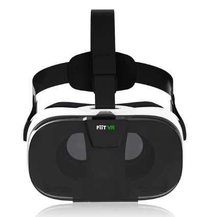 FiitVR2N VR 3D Virtual Reality Headset for iOS & Android Smart Phones from 4.5 to 6.5 inches