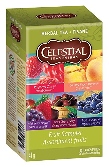 Celestial Seasonings Fruit Sampler, 20 Tea Bags