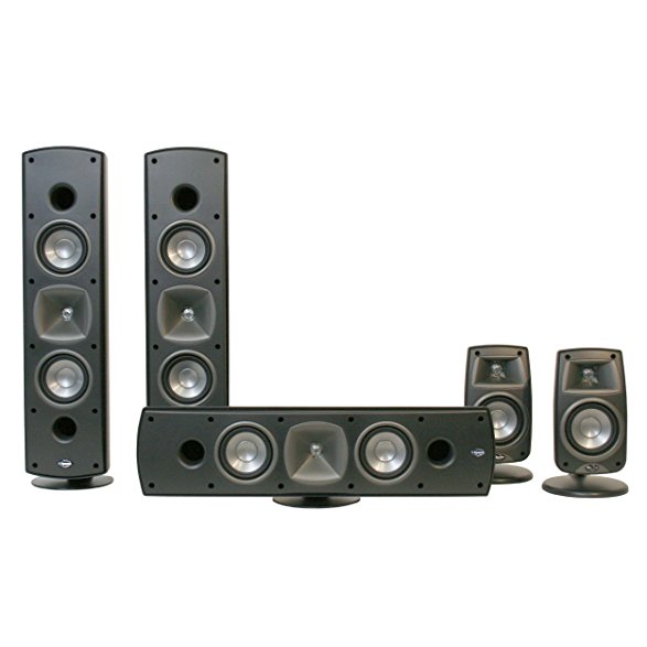 Klipsch Quintet SL Home Theater System (Set of Five, Black) (Discontinued by Manufacturer)