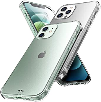 ORIbox for iPhone 12/12 pro Case Clear, Translucent Matte case with Soft Edges, Lightweight, Wireless Charging 6973839370139
