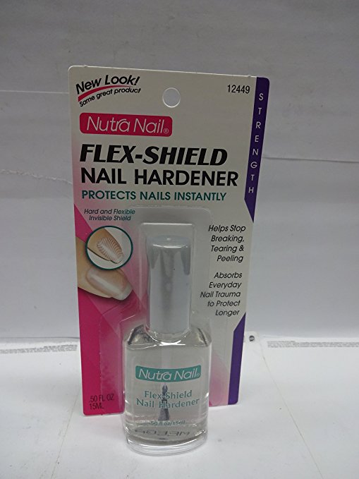 Nutra Nail Flex-Shield Nail Hardener, 0.50 Ounce