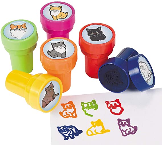 Kitty Kitten Cat Stampers - 24 ct