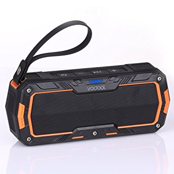 Vodool Portable Wireless Bluetooth 4.1 Speakers Waterproof Shockproof Dustproof Stereo Sound Speaker 2000mAh Chargable Battery for Outdoor Sports Travel Bicycle Cycling Activities Speaker (Mode 3)