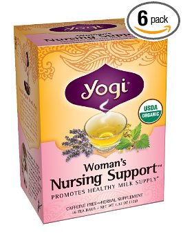 Yogi Teas Womans Tea 16 Tea Bags Pack of 6 Nursing Support