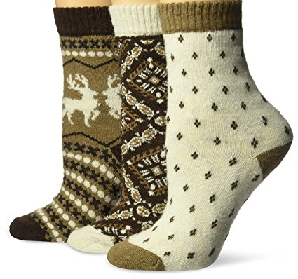 Muk Luks Women's Holiday Boot Socks