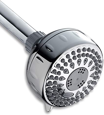 Waterpik Shower Head Power Spray 5-Mode, 1.8 GPM, Chrome, TRS-523E