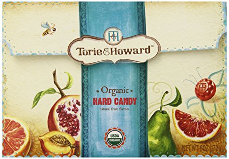Torie and Howard Organic Hard Candy Handbag, Four Assorted, 6 Ounce