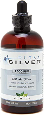 Ultra Silver Colloidal Silver 1,000 PPM - 8 Oz